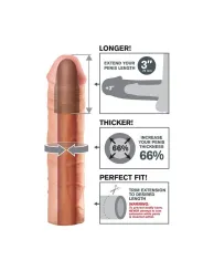 Guaina Fantasy X-Tensions Mega 3 Extension Carne - FANTASY X-TENSIONS - Guaine e Prolunghe | erosidea.com