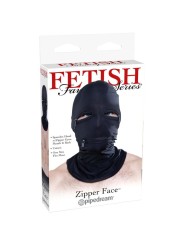 Fetish Fantasy Series - Cappuccio Con Cerniere Nero - - Maschere e Cappucci | erosidea.com