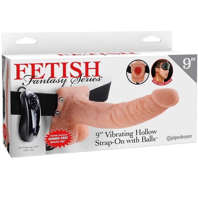 Fetish Fantasy Series - Imbragatura Regolabile Telecomando Pene Realistico Con Testicoli 23 Cm - - Strap-on e Imbracature | erosidea.com