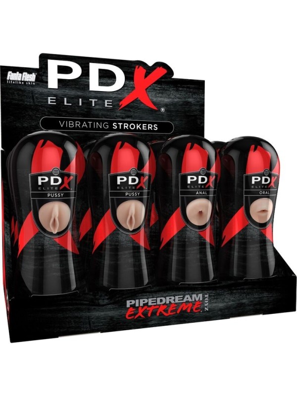 Pdx Elite - Set Stroker 12 Unit: 6X Vagina 3X Ano 3X Bocca - - Masturbatori Vagina | erosidea.com