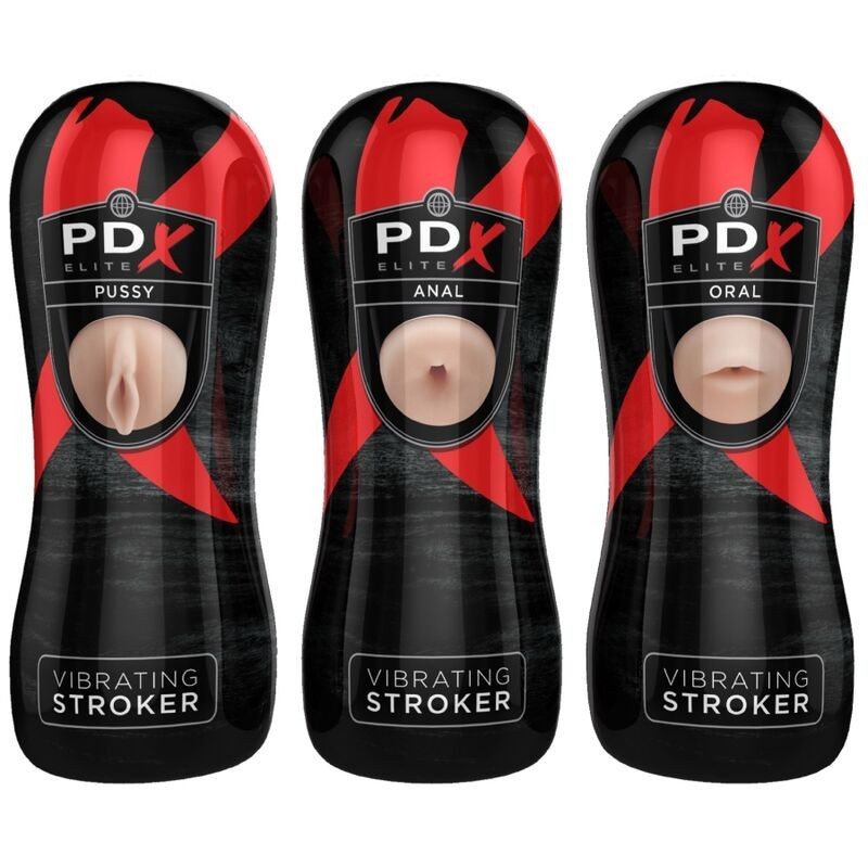 Pdx Elite - Set Stroker 12 Unit: 6X Vagina 3X Ano 3X Bocca - - Masturbatori Vagina | erosidea.com