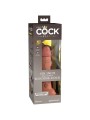 King Cock - Elite Dildo Realistico In Silicone 15.2 Cm Caramel - - Dildo Realistici | erosidea.com