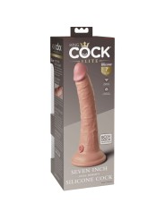 King Cock - Elite Dildo Realistico In Silicone 17.8 Cm - - Dildo Realistici | erosidea.com