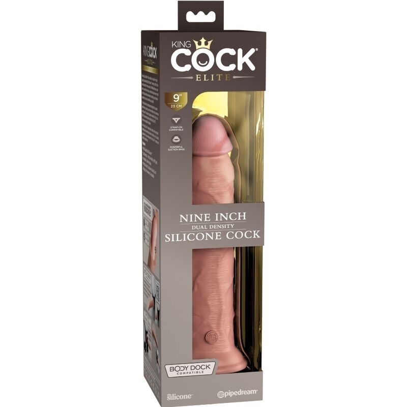 King Cock - Elite Dildo Realistico In Silicone 23 Cm - - Dildo Realistici | erosidea.com