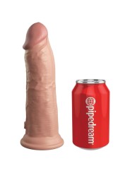 King Cock - Elite Dildo Realistico Vibrante E Silicone 20.3 Cm - - Dildo Realistici | erosidea.com