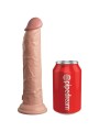 King Cock - Elite Vibratore Dildo Realistico E Telecomando In Silicone 23 Cm - - Dildo Speciali | erosidea.com