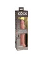 King Cock - Elite Vibratore Dildo Realistico E Telecomando In Silicone 23 Cm - - Dildo Speciali | erosidea.com