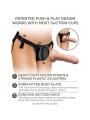 King Cock - Elite Imbragatura Regolabile Per Principianti - - Strap-on e Imbracature | erosidea.com