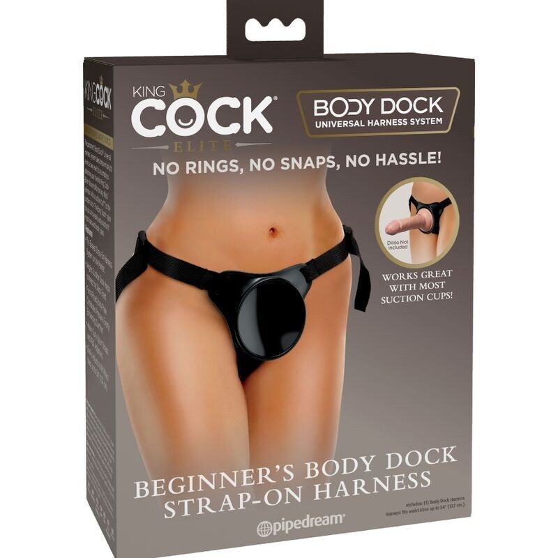 King Cock - Elite Imbragatura Regolabile Per Principianti - - Strap-on e Imbracature | erosidea.com