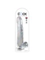 King Cock - Clear Dildo Con Testicoli 24.8 Cm Trasparente - - Dildo Realistici | erosidea.com