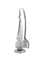 King Cock - Clear Dildo Con Testicoli 19 Cm Trasparente - - Dildo Realistici | erosidea.com