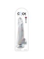King Cock - Clear Dildo Con Testicoli 19 Cm Trasparente - - Dildo Realistici | erosidea.com