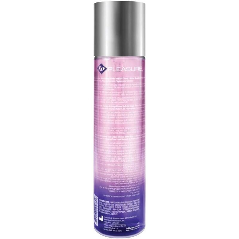Id Pleasure - Sensazione Tinging Lubrificante A Base Acqua 500 Ml - ID PLEASURE - A Base Acqua | erosidea.com
