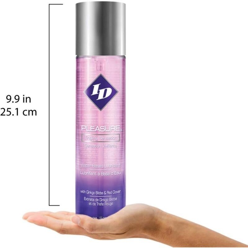 Id Pleasure - Sensazione Tinging Lubrificante A Base Acqua 500 Ml - ID PLEASURE - A Base Acqua | erosidea.com