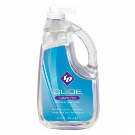 Id Glide - Lubrificante A Base Acqua + Natural Feel Ipoallergenico 1900 Ml - ID GLIDE - A Base Acqua | erosidea.com
