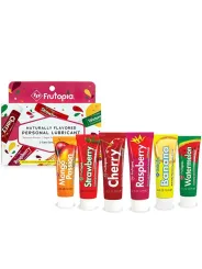 Id Frutopia - Lubrificanti Assortiti 5 Confezione Da 12 Ml - ID FRUTOPIA - A Base Silicone | erosidea.com