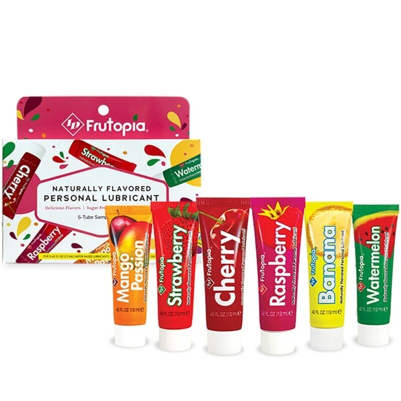 Id Frutopia - Lubrificanti Assortiti 5 Confezione Da 12 Ml - ID FRUTOPIA - A Base Silicone | erosidea.com