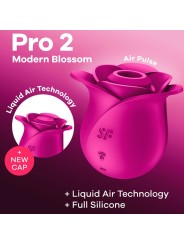 Air Pulse Vibratore Moderno Pro 2 Blossom - SATISFYER AIR PULSE - Succhia Clitoride | erosidea.com