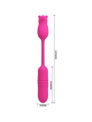 Bullet Vibrante In Silicone Rosa - PRETTY LOVE FLIRTATION - Vibratori Mini | erosidea.com