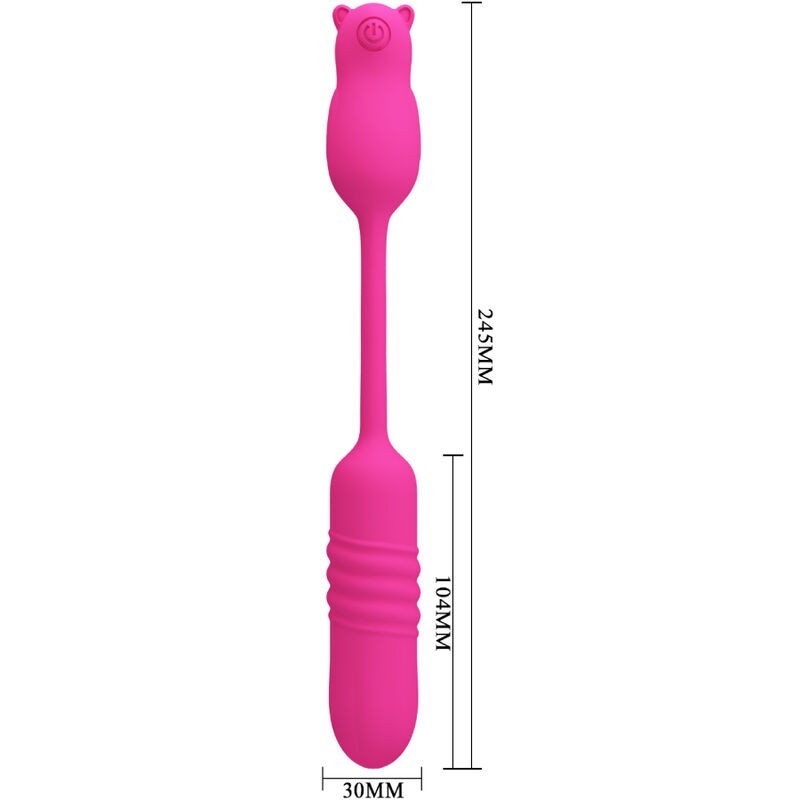Bullet Vibrante In Silicone Rosa - PRETTY LOVE FLIRTATION - Vibratori Mini | erosidea.com