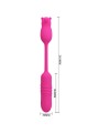 Bullet Vibrante In Silicone Rosa - PRETTY LOVE FLIRTATION - Vibratori Mini | erosidea.com