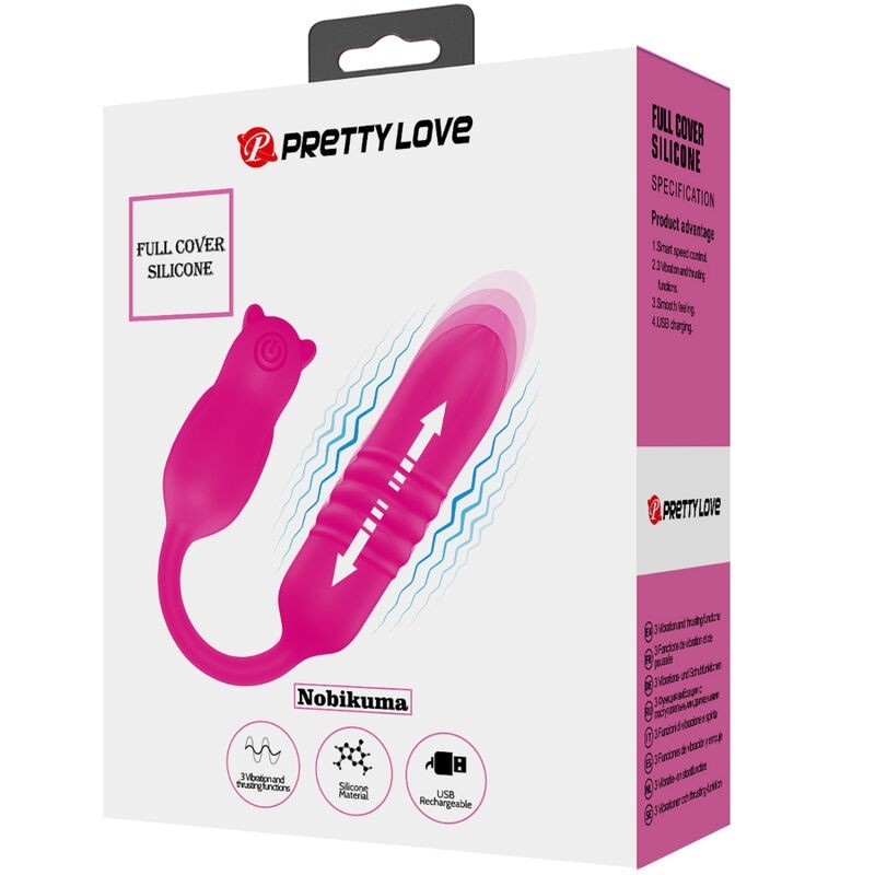 Bullet Vibrante In Silicone Rosa - PRETTY LOVE FLIRTATION - Vibratori Mini | erosidea.com