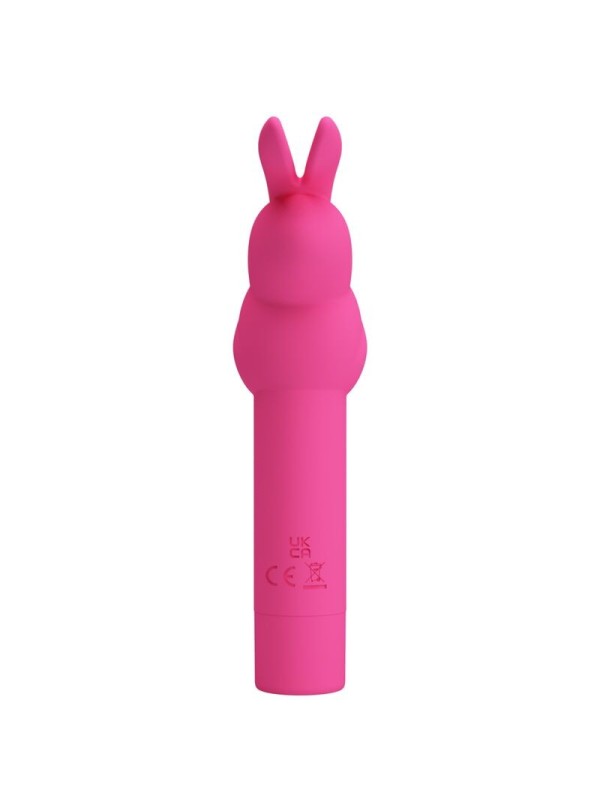 Vibratore In Silicone Rabbit Gerardo Fuschia - PRETTY LOVE - Vibratori Rabbit | erosidea.com