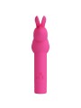 Vibratore In Silicone Rabbit Gerardo Fuschia - PRETTY LOVE - Vibratori Rabbit | erosidea.com