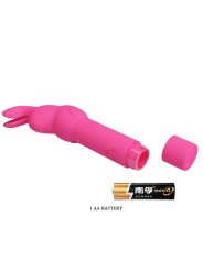 Vibratore In Silicone Rabbit Gerardo Fuschia - PRETTY LOVE - Vibratori Rabbit | erosidea.com