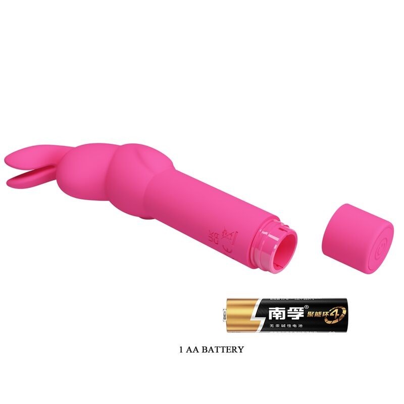 Vibratore In Silicone Rabbit Gerardo Fuschia - PRETTY LOVE - Vibratori Rabbit | erosidea.com
