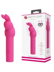 Vibratore In Silicone Rabbit Gerardo Fuschia - PRETTY LOVE - Vibratori Rabbit | erosidea.com