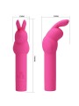 Vibratore In Silicone Rabbit Gerardo Fuschia - PRETTY LOVE - Vibratori Rabbit | erosidea.com