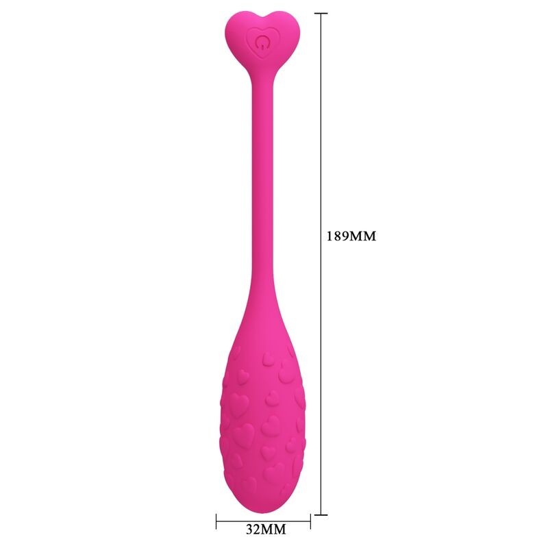 Pretty Love - Uovo Vibrante Pink Fisher Controllato Da App - PRETTY LOVE SMART - Vibratori | erosidea.com