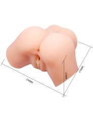 Vibratore Crazy Bull Samantha Per Vagina E Ano Realistico - CRAZY BULL - Dildo Realistici | erosidea.com