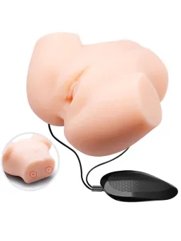 Crazy Bull - Doppia Vibrazione Realistica Della Vagina E Dellano