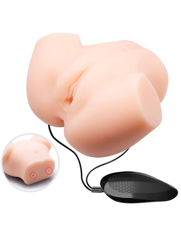 Crazy Bull - Doppia Vibrazione Realistica Della Vagina E Dellano - CRAZY BULL - Masturbatori Vagina | erosidea.com