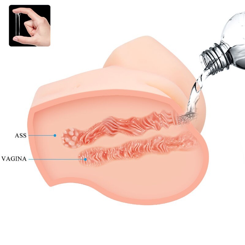 Crazy Bull - Doppia Vibrazione Realistica Della Vagina E Dellano - CRAZY BULL - Masturbatori Vagina | erosidea.com