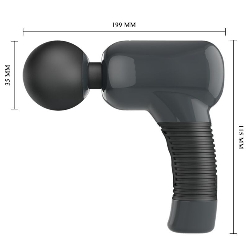 Massaggiatore Ricaricabile 7 Funzioni 5 Velocit - PRETTY LOVE - Magic Wand | erosidea.com