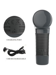 Massaggiatore Ricaricabile 7 Funzioni 5 Velocit - PRETTY LOVE - Magic Wand | erosidea.com