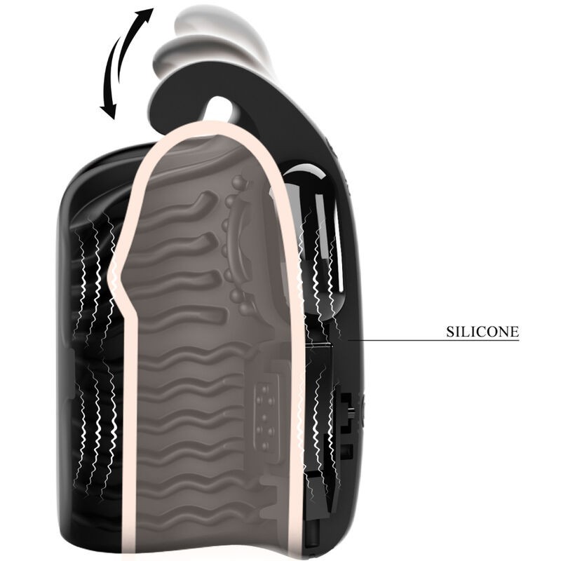 Masturbatore Vibratore Manuale Per Ghiandola Ricaricabile - PRETTY LOVE MALE - Masturbatori | erosidea.com