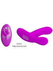 MASSAGGIATORE PER CLITORIDE GERI TELECOMANDO ROSA - PRETTY LOVE FLIRTATION - Vibratori Clitoride | erosidea.com