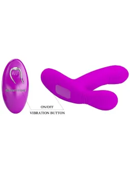 MASSAGGIATORE PER CLITORIDE GERI TELECOMANDO ROSA - marca PRETTY LOVE FLIRTATION - riferimento D-237005 - prezzo