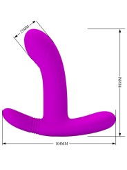 MASSAGGIATORE PER CLITORIDE GERI TELECOMANDO ROSA - PRETTY LOVE FLIRTATION - Vibratori Clitoride | erosidea.com