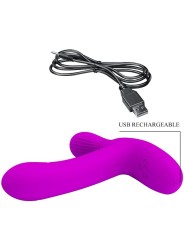 MASSAGGIATORE PER CLITORIDE GERI TELECOMANDO ROSA - PRETTY LOVE FLIRTATION - Vibratori Clitoride | erosidea.com