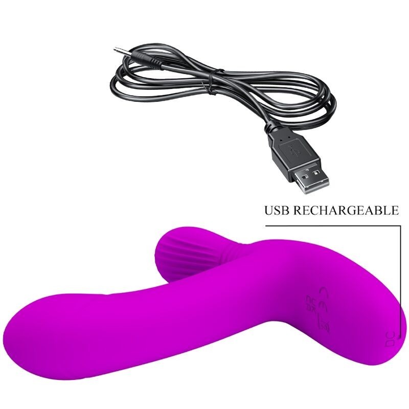 MASSAGGIATORE PER CLITORIDE GERI TELECOMANDO ROSA - PRETTY LOVE FLIRTATION - Vibratori Clitoride | erosidea.com