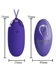 Berger Youth Violing Ovetto Telecomando Violetto - PRETTY LOVE YOUTH - Ovetti Palline Sfere | erosidea.com