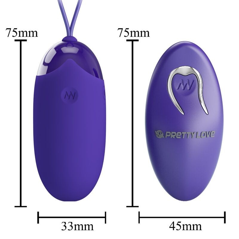 Berger Youth Violing Ovetto Telecomando Violetto - PRETTY LOVE YOUTH - Ovetti Palline Sfere | erosidea.com
