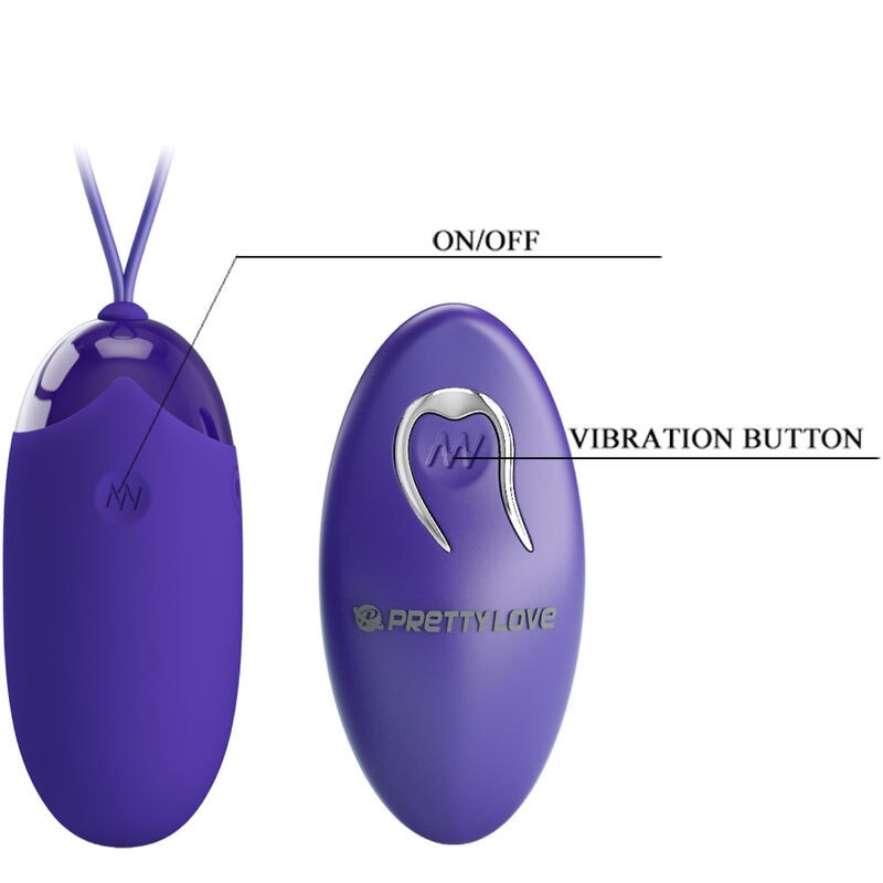 Berger Youth Violing Ovetto Telecomando Violetto - PRETTY LOVE YOUTH - Ovetti Palline Sfere | erosidea.com