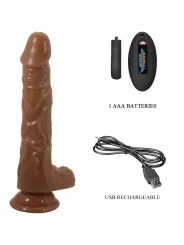 Baile Bodach Vibratore Realistico Con Ventosa A Telecomando - BAILE DILDOS - Vibratori Realistici | erosidea.com