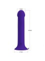 Dildo Vibrante Murray Youth E Violetto Ricaricabile - PRETTY LOVE LED - Vibratori | erosidea.com